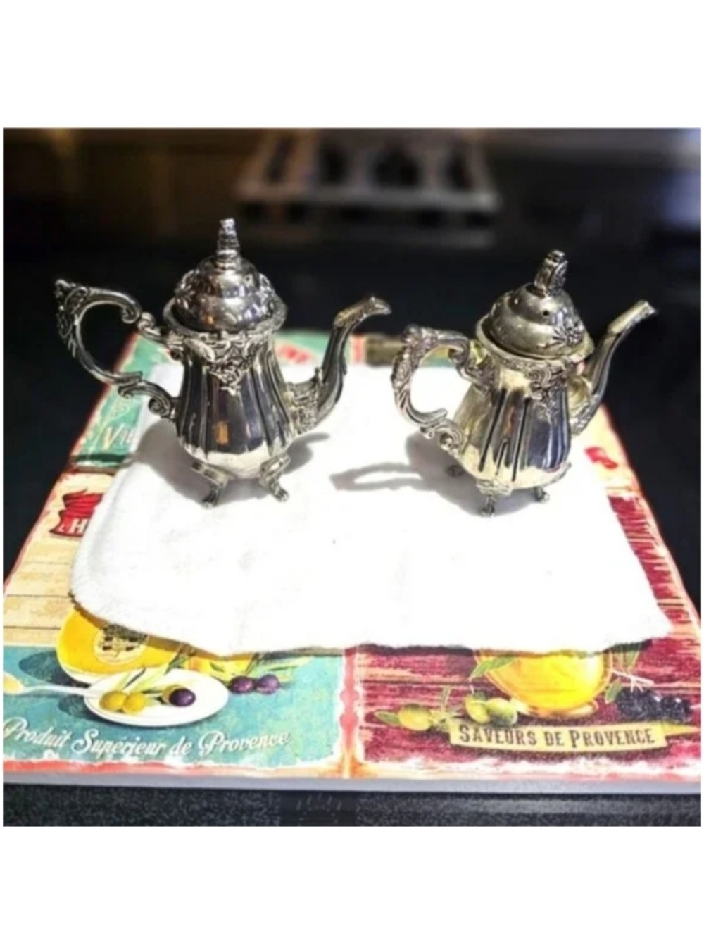 Godinger VINTAGE salt & Pepper Shakers